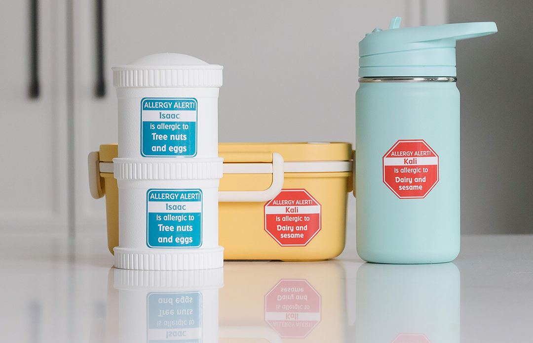 Allergy tags outlet for toddlers
